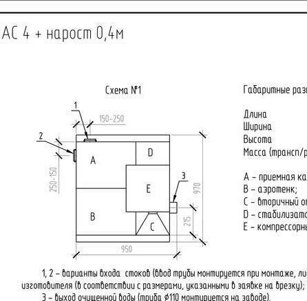 ТОПАС - УСТАНОВКА ОЧИСТКИ СТОЧНЫХ ВОД ДЛЯ ЗАГОРОДНОГО ДОМА, ДАЧИ, КОТТЕДЖА, ГРУППЫ ДОМОВ (ДВА КОМПРЕССОРА)