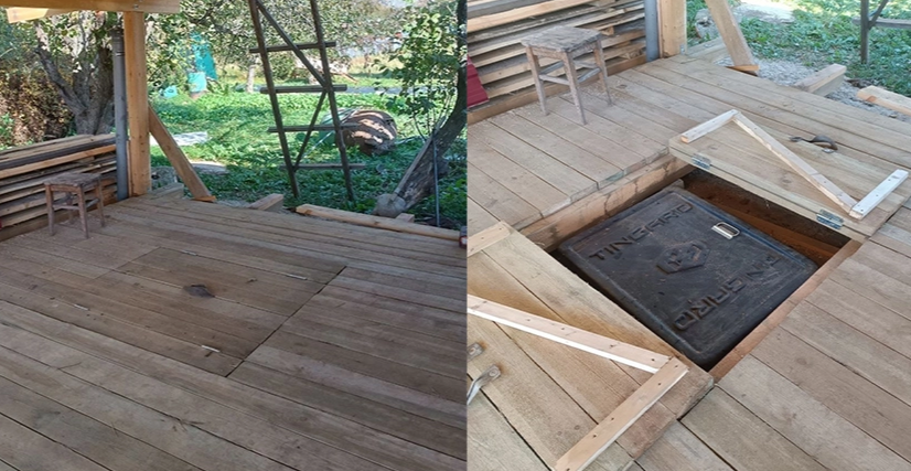 БЕСШОВНЫЕ ПЛАСТИКОВЫЕ ПОГРЕБА ТИНГАРД С БОКОВЫМ ВХОДОМ СЕРИИ "COMFORT" 